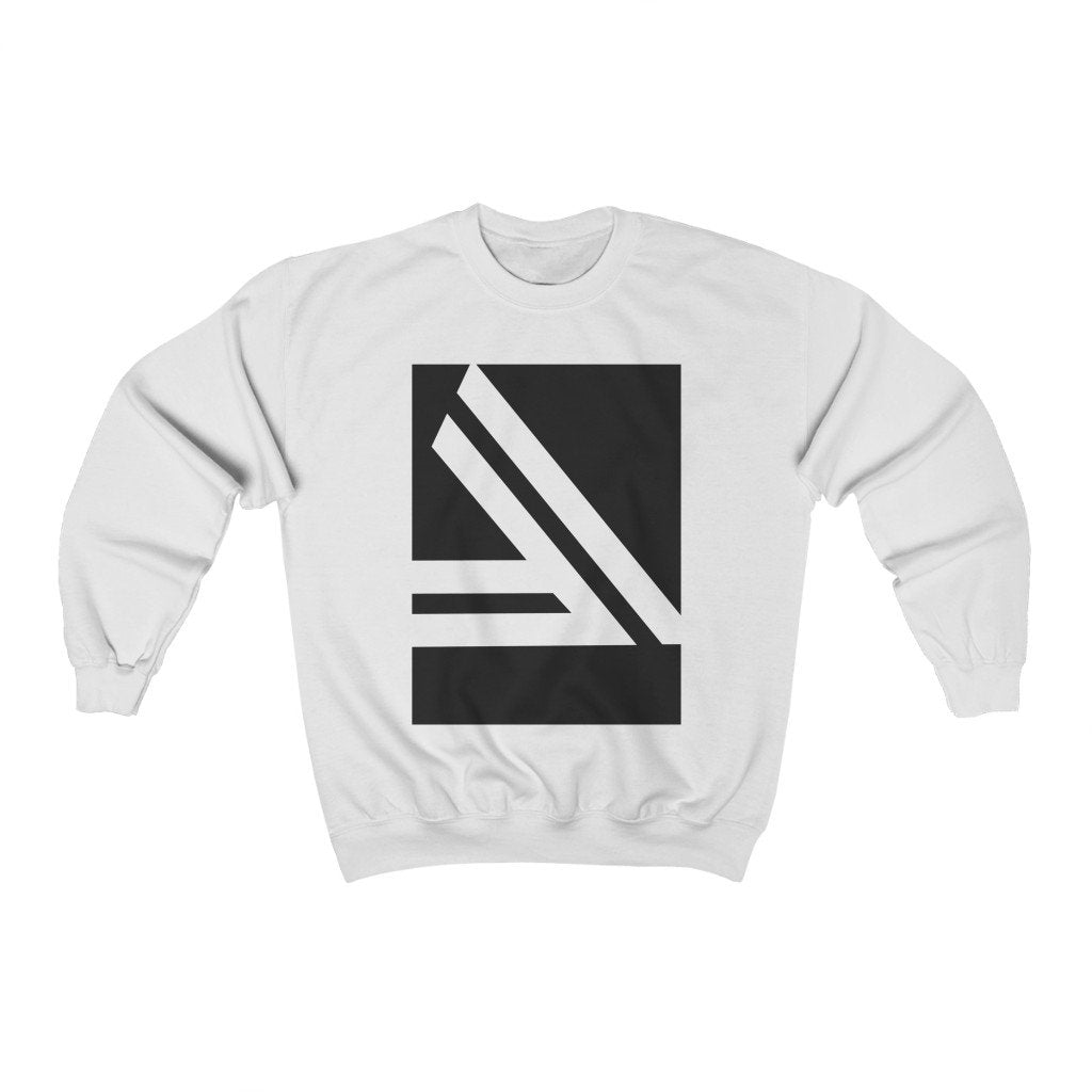 Men's Double Slanted Logo Crewneck Sweatshirt Men top