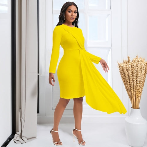 Ladies Slim Pencil Dress