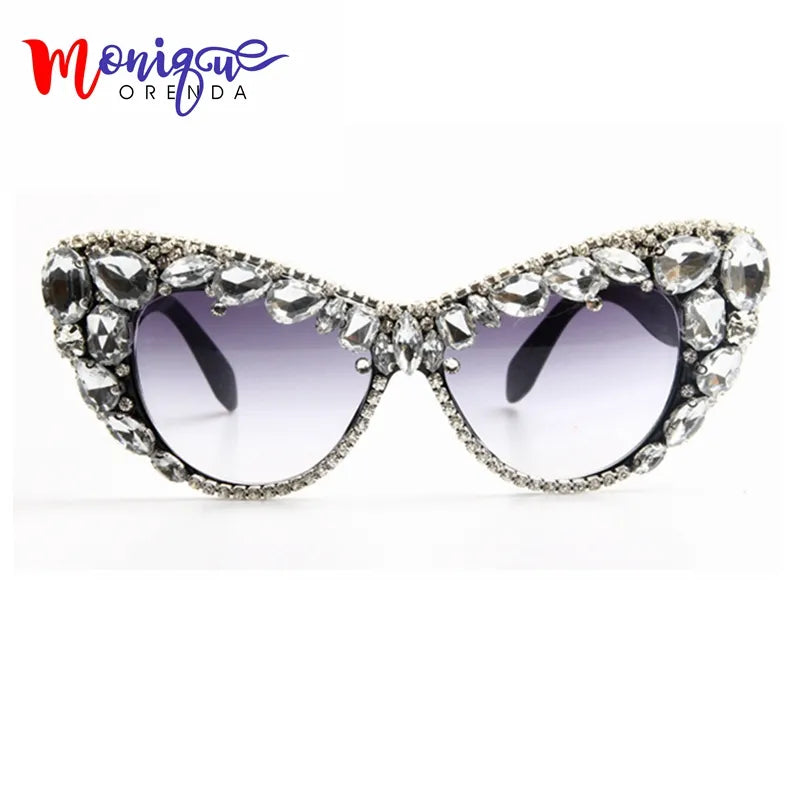 Oversize Cat Eye Sunglasses Women