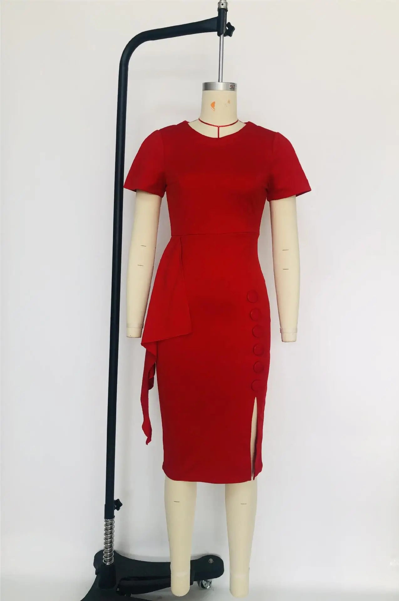 Women's Dress Spring And Summer Solid Color