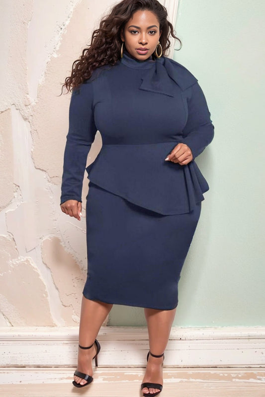 Women's plus Size Hip Dress