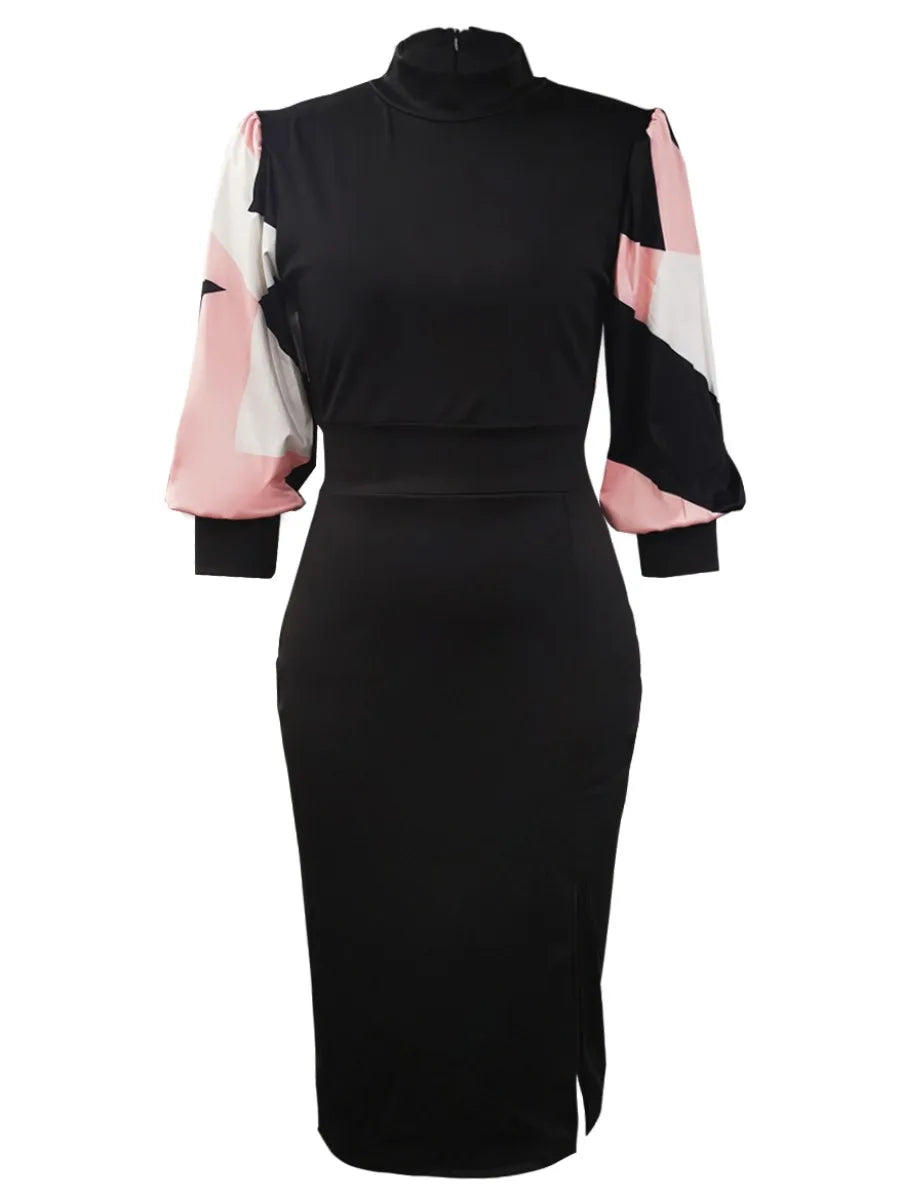 Women's Long Sleeve Skinny Bodycon Dress