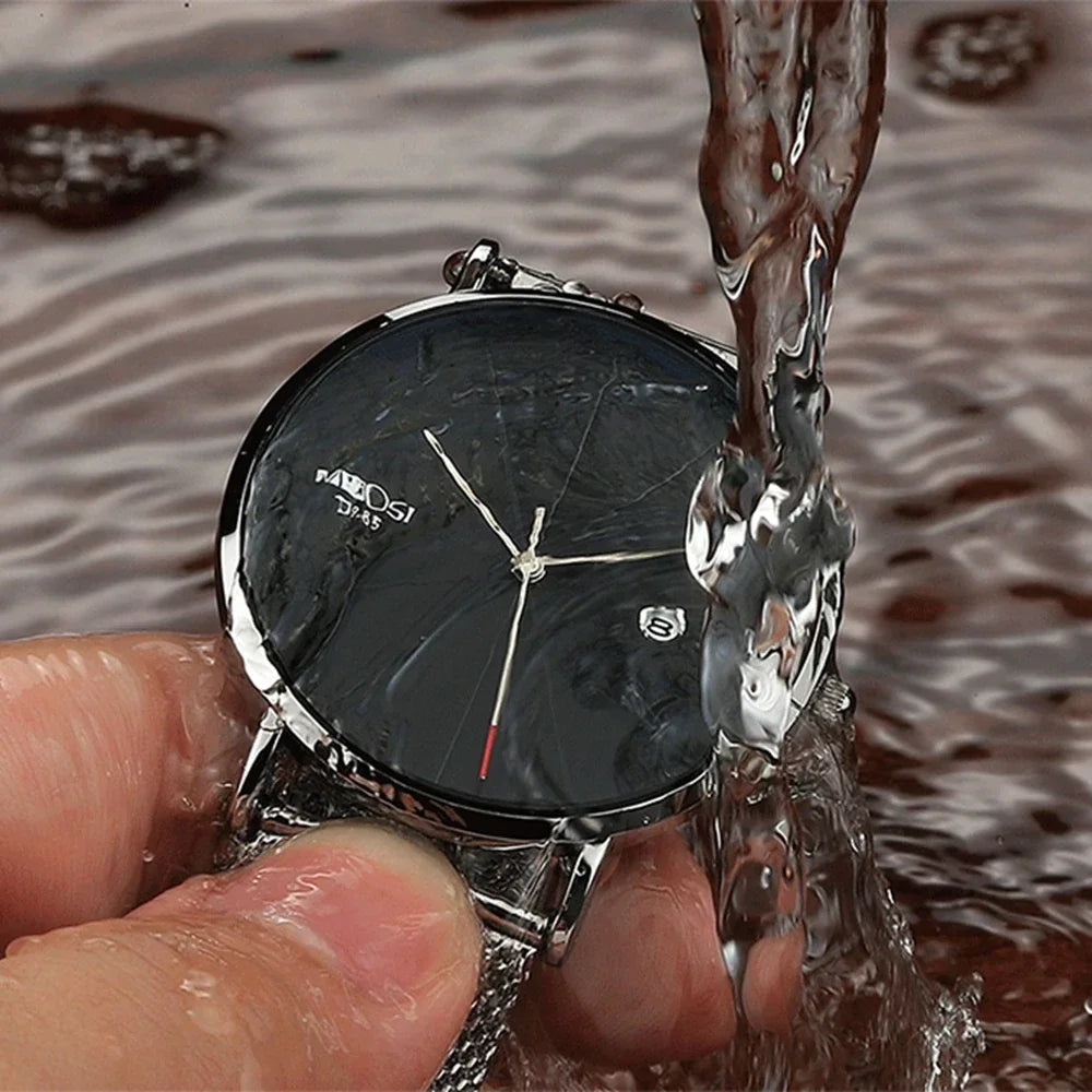 Men Watch Top Luxury Brand Business Quartz Watches Waterproof Sports Accessories