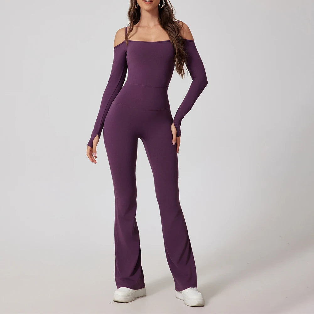 Yoga Jumpsuit Women's Gym Fitness Bodysuits