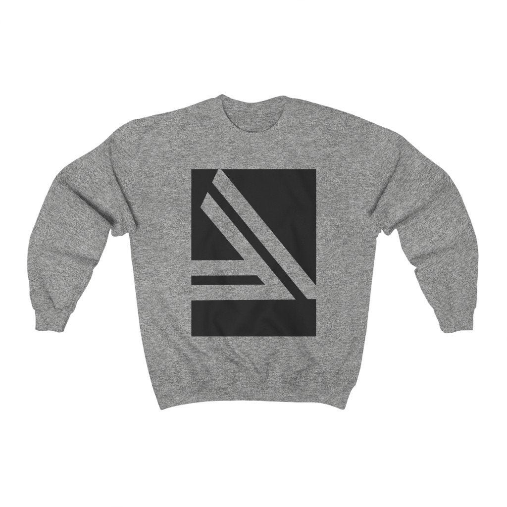 Men's Double Slanted Logo Crewneck Sweatshirt Men top