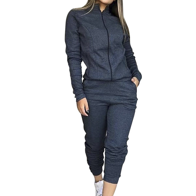 Women's Street Shooting Casual Suit Two-piece Suit