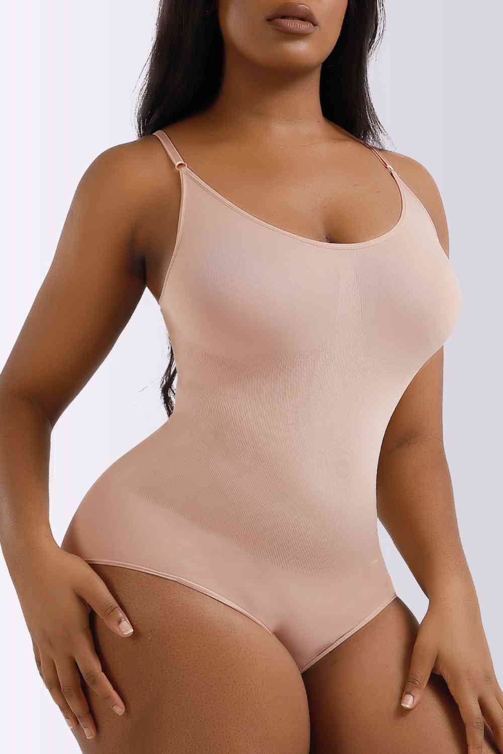 Spaghetti Strap Shaping Bodysuit Women